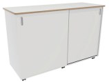 Flex-kast 4B schuifdeur B141 x D50 x H96 cm